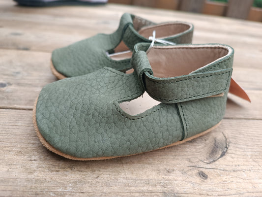 Pepitos en Piel Napa verde