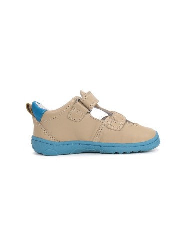 Sandalias de Piel Beige