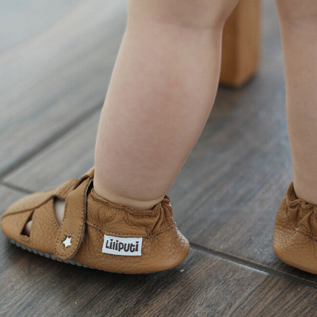 Sandalias Camel Liliputi con suela Soft Paws