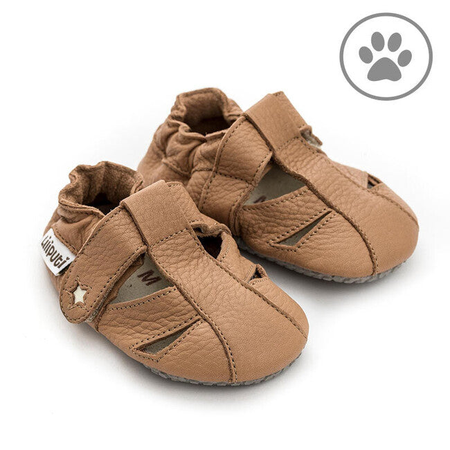 Sandalias Camel Liliputi con suela Soft Paws