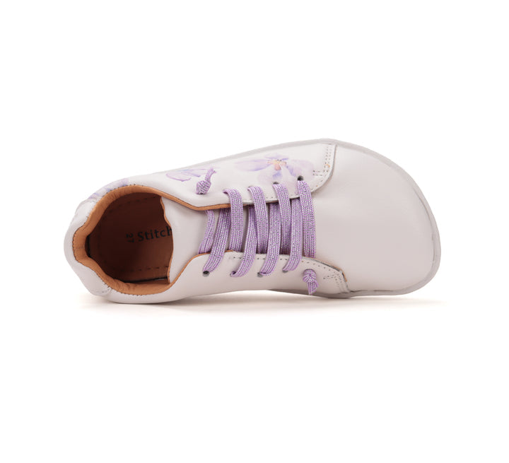 Zapatillas Barefoot Infantiles Stitch & Walk de Piel