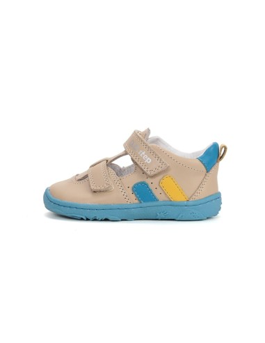 Sandalias de Piel Beige