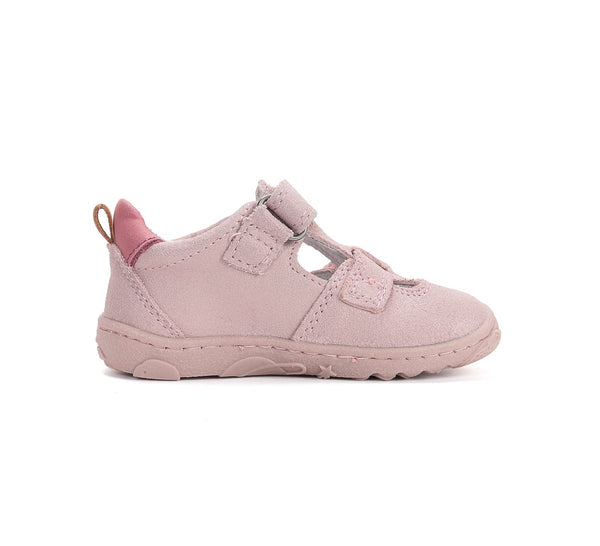 Sandalias de Piel Rosa
